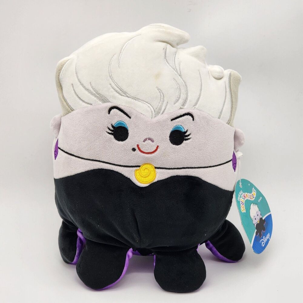 Squishmallows NWT Disney Ursula 8" Soft Plush